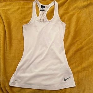Nike White Tank Top!